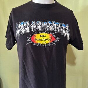 USA Worldwide 40s & Shorties Men's Black T Shirt Medium Cotton